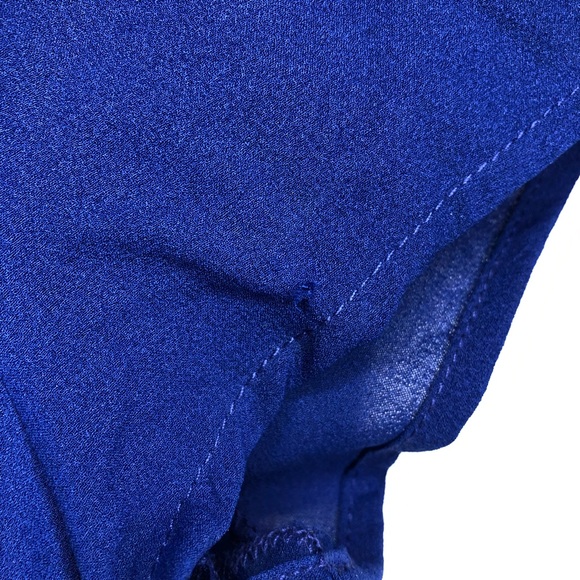 Peplum Shirt with Cut-Out Back - Picture 8 of 12